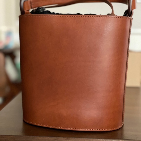 NWT Sezane Sac Mona Heritage Chocolate - Picture 4 of 9